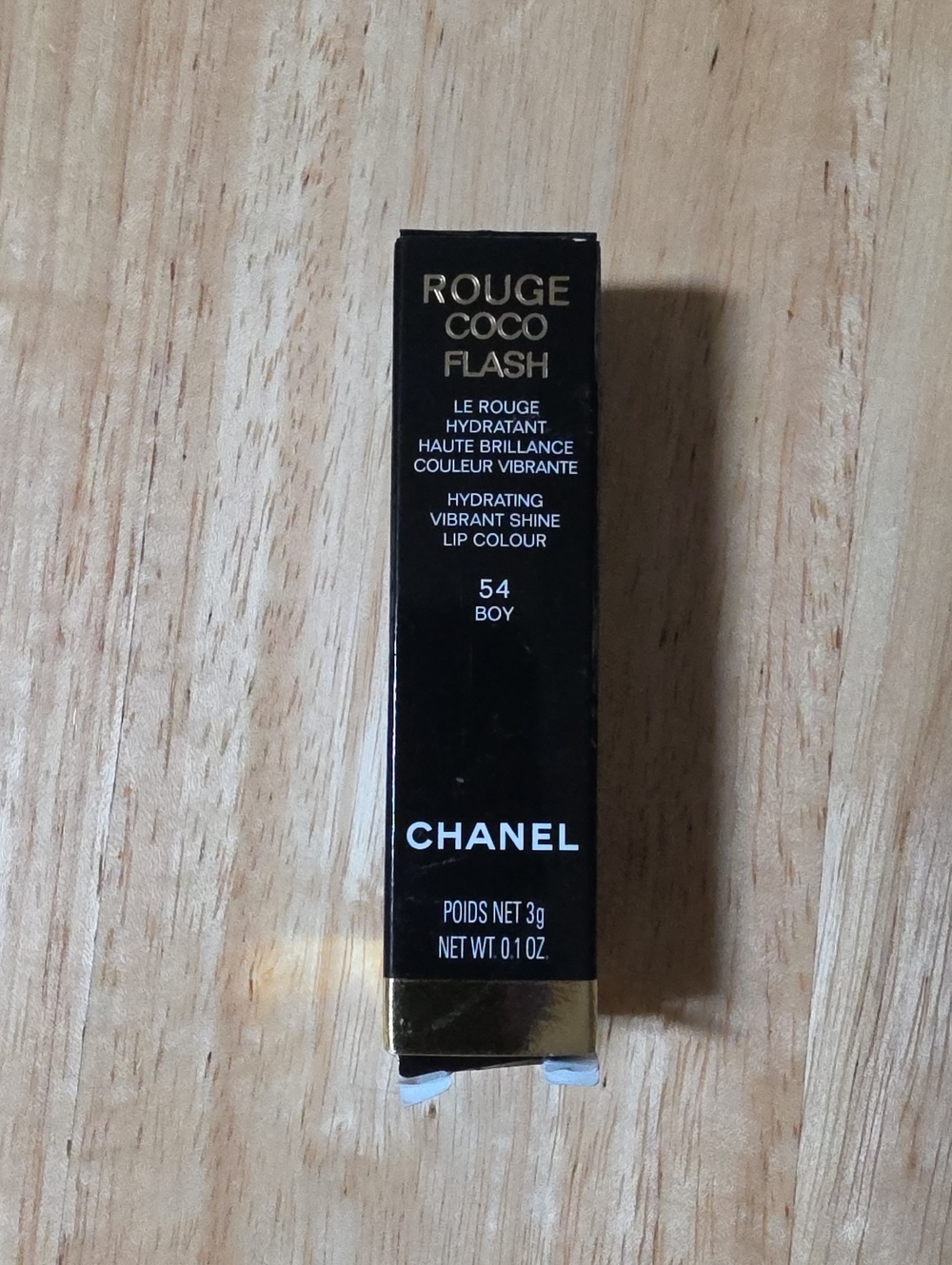 CHANEL Rouge Coco Flash Hydrating Lip Colour - 54 Boy (Warm Brown)